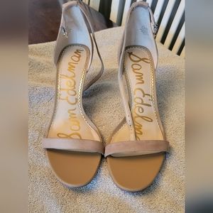 Like new Sam Edelman Patti Suede Ankle Strap Sandal
